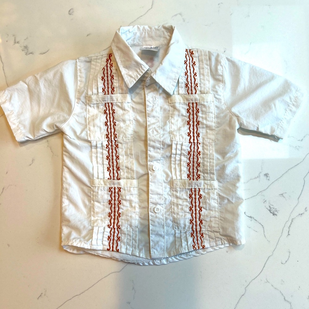 BlueQuail Toddler Guayabera 18M